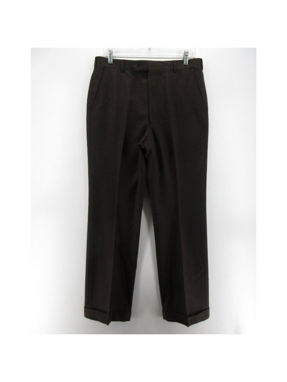 Paul Stuart Pants 34 Wool Trousers Slacks Cuffed Quiet Luxury 34X32